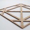 Ekena Millwork Large Buxton Decorative Fretwork Wood Wall Panels, Red Oak, 23 3/8"W x 23 3/8"H x 3/8"T WALW24X24X0375BUXRO - alternate 2